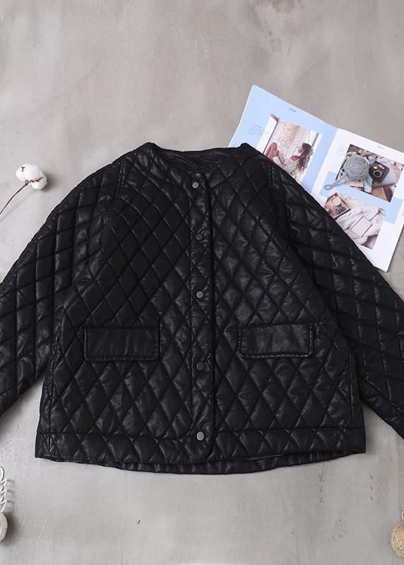 Luxury plus size warm winter over short coat black o neck women outwear Luxury plus size warm winter over short coat black o neck women outwear